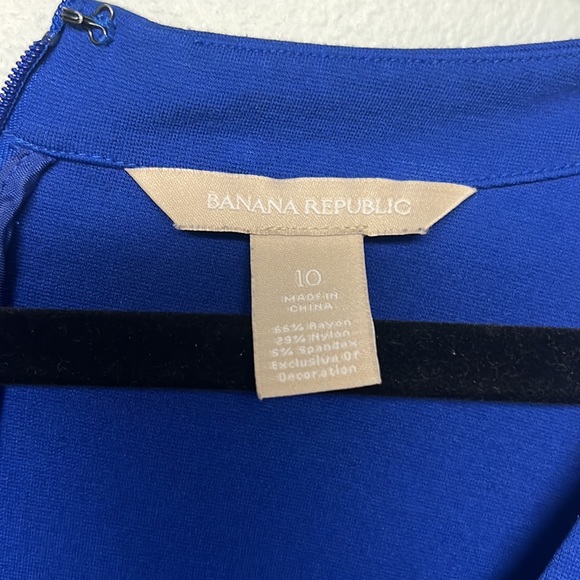 Banana Republic 2 tone dress size 10 - Picture 3 of 5